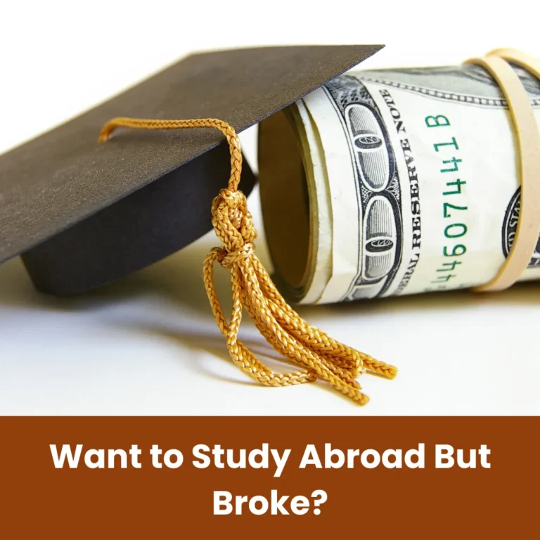 Want to Study Abroad But Broke